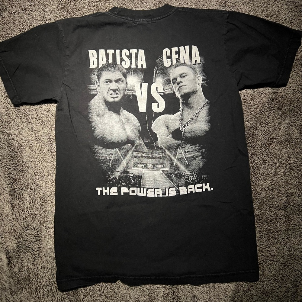 VTG John Cena VS Batista tee - Picture 2 of 3